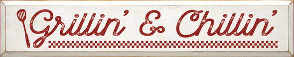 Shown in Old Cottage White with Red lettering