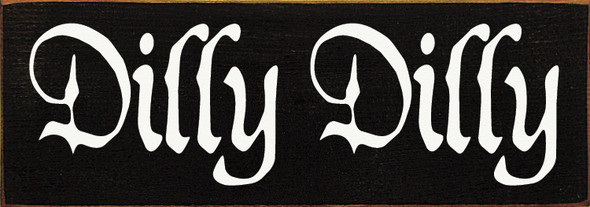 Shown in Old Black with Cottage White lettering