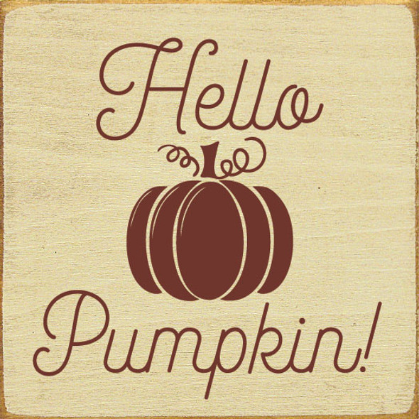 Hello Pumpkin! (tile)