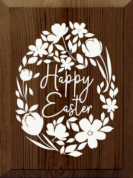 Happy Easter | Friends and Family Wood Sign | Sawdust City Wholesale Signs