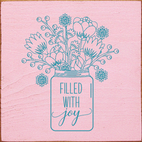 Filled With Joy (Flower Vase)