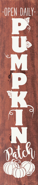 Open Daily - Pumpkin Patch | Wooden Fall Signs | Sawdust City Wood Signs Wholesale