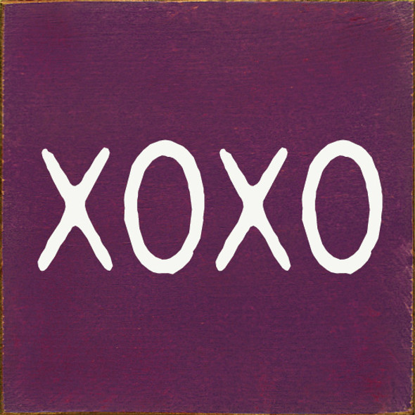 XOXO | Valentine Wood Signs | Sawdust City Wood Signs Wholesale