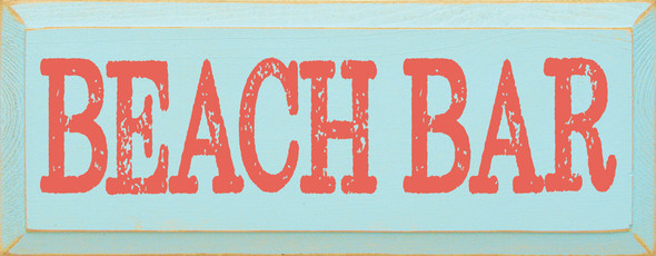 Wholesale Wood Sign - Beach Bar