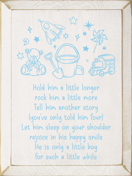 Hold him a little longer... Cute Boy's Sign