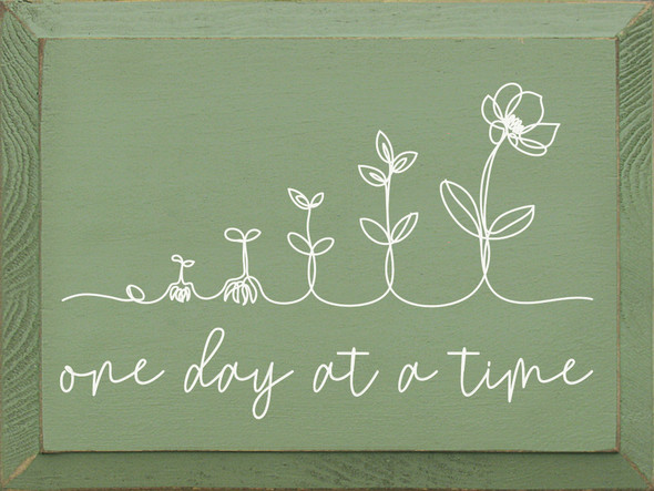 One day at a time
