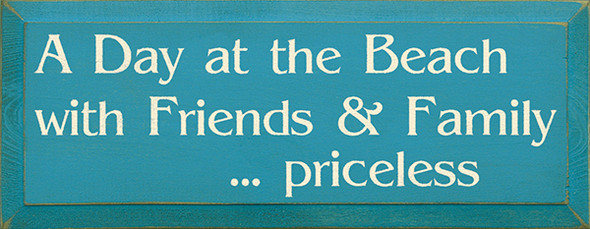 Shown in Old Turquoise with Cream lettering
