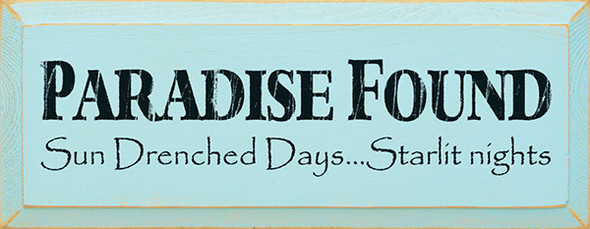 Shown in Old Baby Aqua with Black lettering