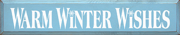 Shown in Old Light Blue with Cottage White lettering