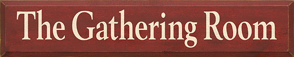 Shown in Old Burgundy with Cream lettering