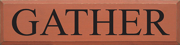 Shown in Old Paprika with Black lettering