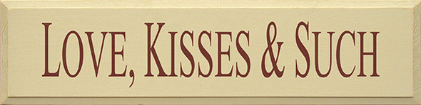 Shown in Old Cream with Burgundy lettering