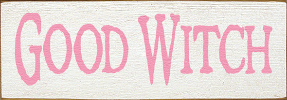 Shown in Old Cottage White with Pink lettering