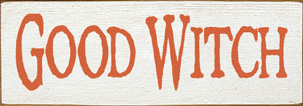 Shown in Old Cottage White with Burnt Orange lettering