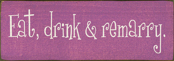Shown in Old Plum with Cream lettering