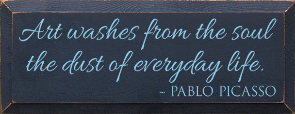 Shown in Old Blue with Light Blue lettering