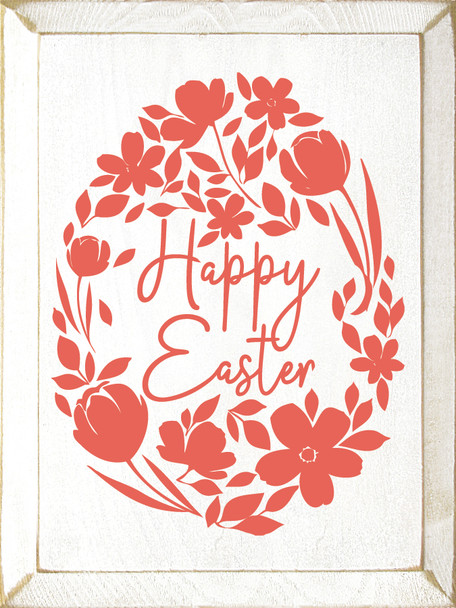 Happy Easter | Friends and Family Wood Sign | Sawdust City Wholesale Signs