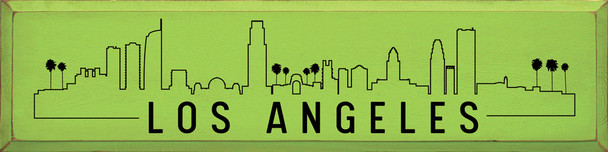 Los Angeles Skyline |City Skyline Wood Signs | Sawdust City Wood Signs Wholesale