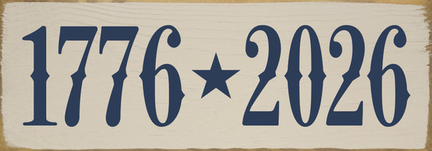 1776-2026 | Sawdust City Patriotic America 250 Wood Signs