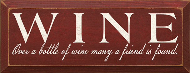 Shown in Old Burgundy with Cream lettering