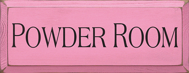 Shown in Old Pink with Black lettering