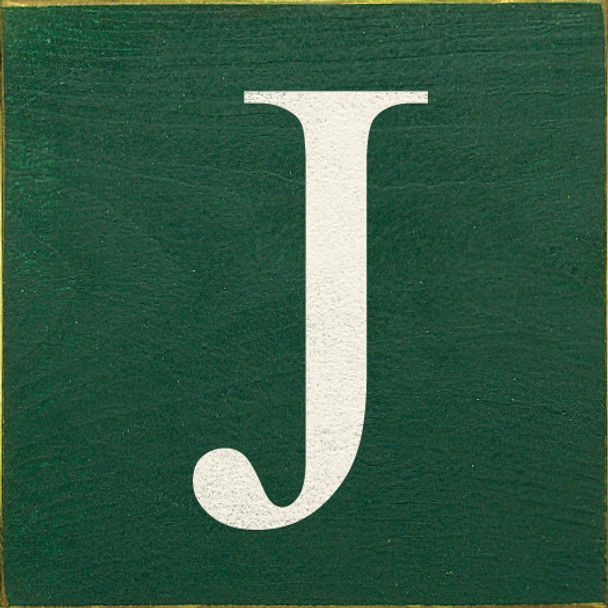 Shown in Old Green with Cream lettering