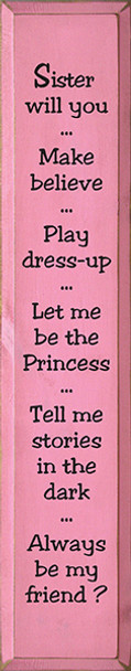 Shown in Old Pink with Black lettering