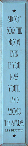Shown in Old Light Blue with Black lettering