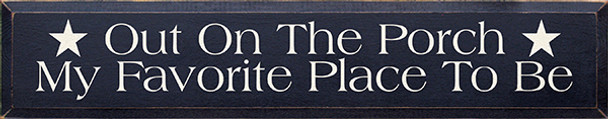 Shown in Old Blue with Cream lettering