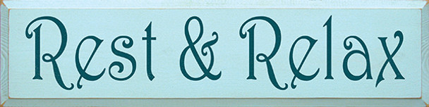 Shown in Old Baby Aqua with Peacock lettering