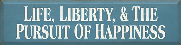 Shown in Old Williamsburg Blue with Cream lettering