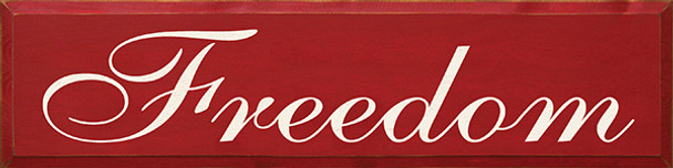 Shown in Old Red with Cream lettering