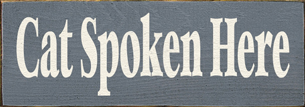 Shown in Old Slate with Cream lettering