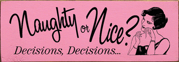 Shown in Old Pink with Black Lettering