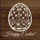 Happy Easter (Faberge Egg)|Easter Wood  Sign| Sawdust City Wholesale Signs