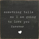 Some tells me I am going to love you forever |Wooden Love  Signs | Sawdust City Wood Signs Wholesale