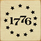1776 - Stars |Patriotic Wood Signs | Sawdust City Wood Signs Wholesale