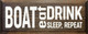 Boat-Eat-Sleep-Repeat |Boating Wood Signs | Sawdust City Wood Signs Wholesale