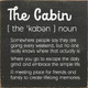 The Cabin Definition| Wooden Cabin Signs | Sawdust City Wood Signs Wholesale