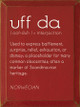 Uff Da: Used to express bafflement, surprise, relief, exhaustion... |Wood Signs | Sawdust City Wood Signs Wholesale