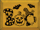 Boo (Bats, Pumpkins & Gnome)| Halloween Wood Signs | Sawdust City Wood Signs Wholesale
