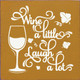 Wine A Little Laugh A Lot | Wooden Wine Signs | Sawdust City Wood Signs Wholesale