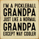 I'm A Pickleball Grandpa. Just Like A Normal Grandpa Except Way Cooler | Sporty Wood Signs | Sawdust City Wood Signs Wholesale