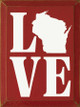 Love - Custom State| Wooden Love Signs | Sawdust City Wood Signs Wholesale