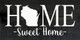 Home Sweet Home (Custom State) | Wooden State Signs | Sawdust City Wood Signs Wholesale