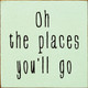 Oh The Places You'll Go | Wooden Dr. Sues Signs | Sawdust City Wood Signs Wholesale