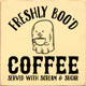 Freshly Boo'd Coffee - Served with Scream & Sugar