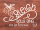 Sleigh Bells Ring - Are ya listenin' | Wood Farmhouse Christmas Sign