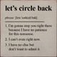 Funny Wholesale Sign: Let's circle back - phrase...