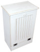 Wood Tilt-Out Trash Bin | Pine Furniture Made in the USA | Sawdust City Trash Bin in Old Cottage White